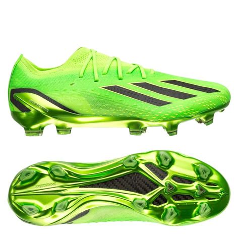 adidas x speedportal + fg game data - groen/zwart/geel|X Speedportal.1 FG 'Game Data Pack' .